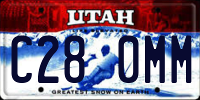UT license plate C280MM