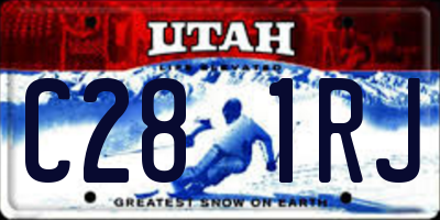 UT license plate C281RJ