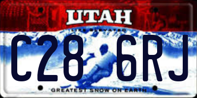 UT license plate C286RJ