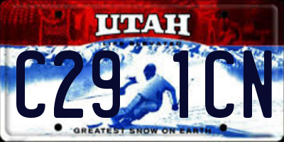 UT license plate C291CN