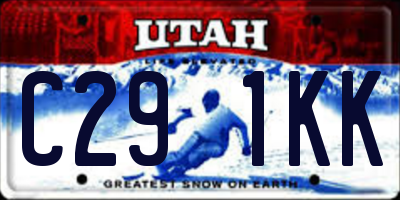 UT license plate C291KK