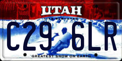 UT license plate C296LR