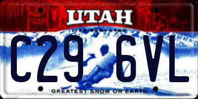 UT license plate C296VL