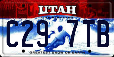 UT license plate C297TB