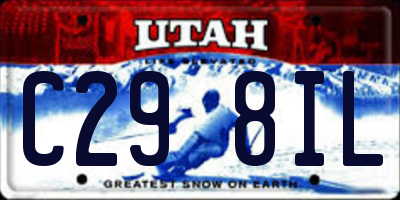 UT license plate C298IL