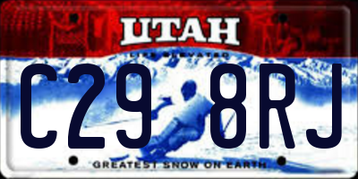 UT license plate C298RJ