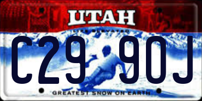 UT license plate C299OJ