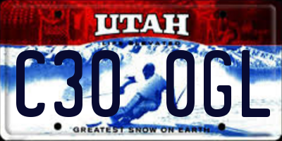 UT license plate C300GL
