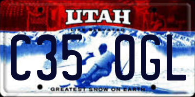 UT license plate C350GL