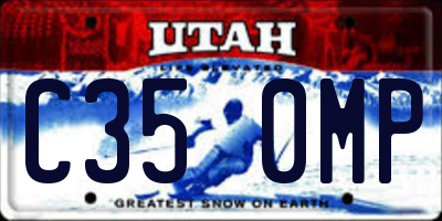 UT license plate C350MP