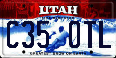 UT license plate C350TL