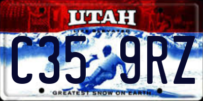 UT license plate C359RZ