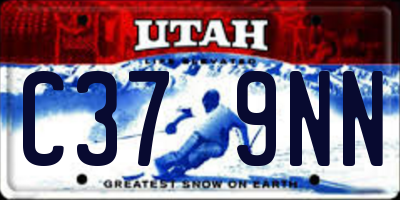 UT license plate C379NN