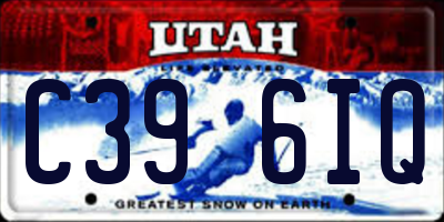 UT license plate C396IQ