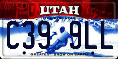 UT license plate C399LL