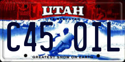 UT license plate C450IL