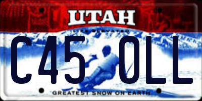 UT license plate C450LL