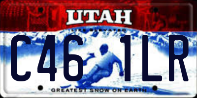 UT license plate C461LR
