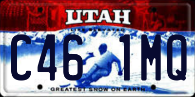 UT license plate C461MQ
