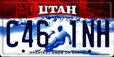 UT license plate C461NH