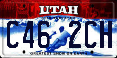 UT license plate C462CH