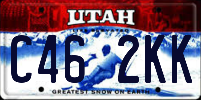 UT license plate C462KK