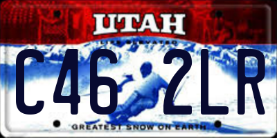 UT license plate C462LR