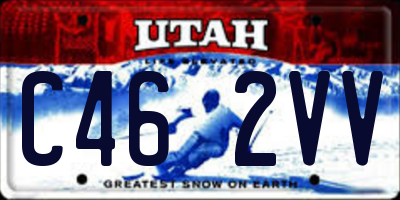UT license plate C462VV