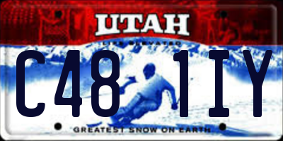 UT license plate C481IY