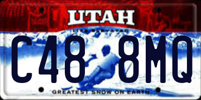 UT license plate C488MQ