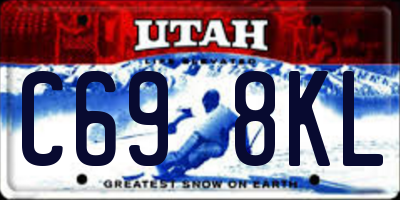 UT license plate C698KL