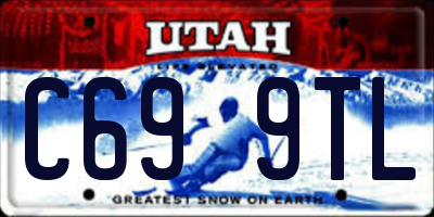 UT license plate C699TL