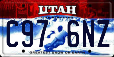 UT license plate C976NZ