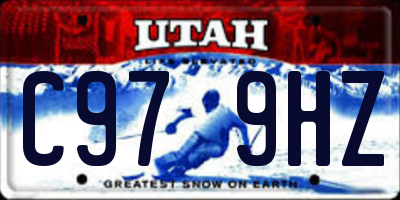 UT license plate C979HZ