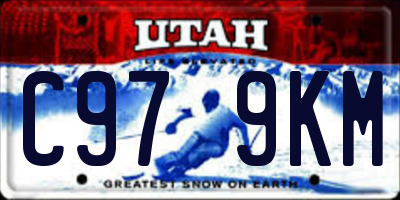 UT license plate C979KM