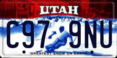 UT license plate C979NU