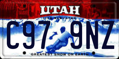 UT license plate C979NZ