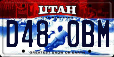 UT license plate D480BM