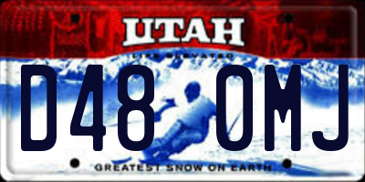 UT license plate D480MJ