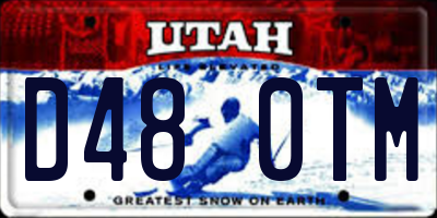 UT license plate D480TM
