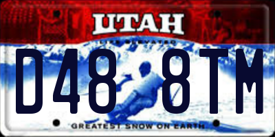 UT license plate D488TM