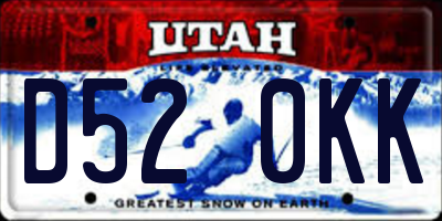 UT license plate D520KK