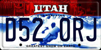 UT license plate D520RJ