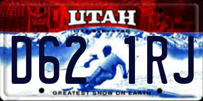 UT license plate D621RJ