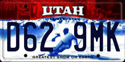 UT license plate D629MK