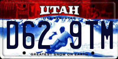 UT license plate D629TM