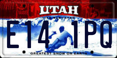 UT license plate E141PQ