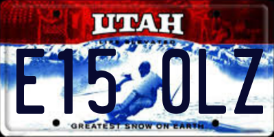 UT license plate E150LZ
