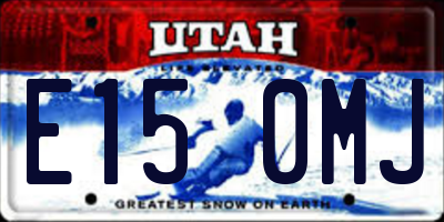 UT license plate E150MJ