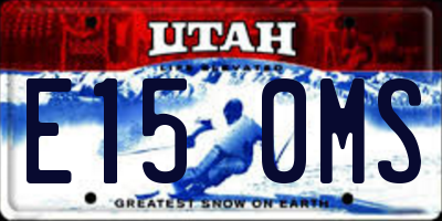 UT license plate E150MS